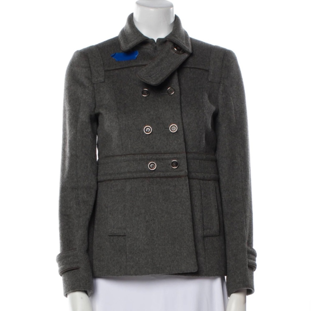 Gucci Grey Wool Jacket Size S 4